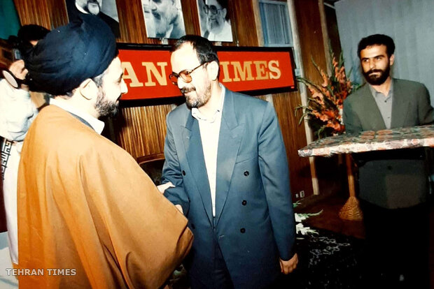 Tehran Times newsroom and staff in different years
