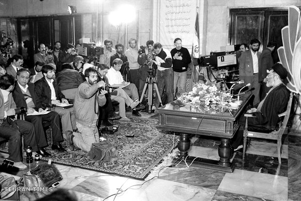 Tehran Times newsroom and staff in different years