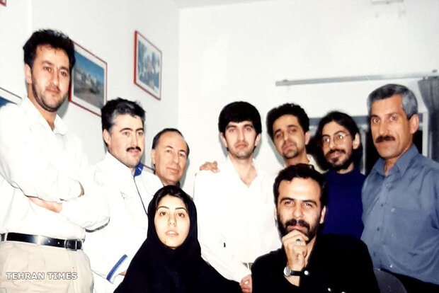 Tehran Times newsroom and staff in different years