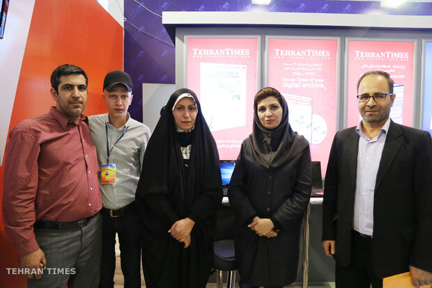 Tehran Times newsroom and staff in different years