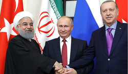 روحانی پوتین اردوغان