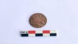 Historical coin found in ancient port city southern Iran