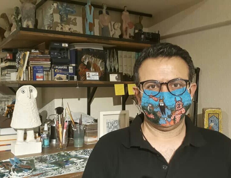 face mask painting