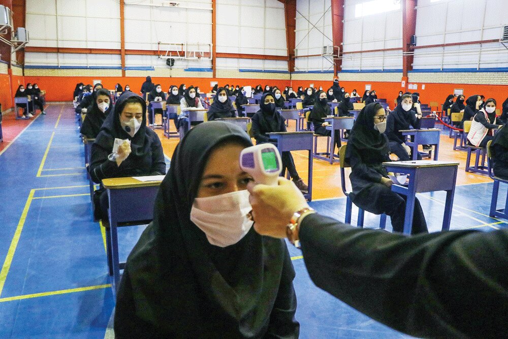 Schools holding exams under health protocols