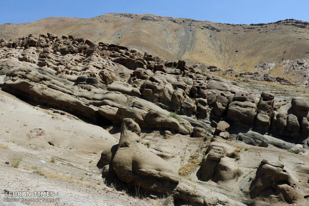 Discover bizarre landscape most like horror, science fiction movies near Tehran!