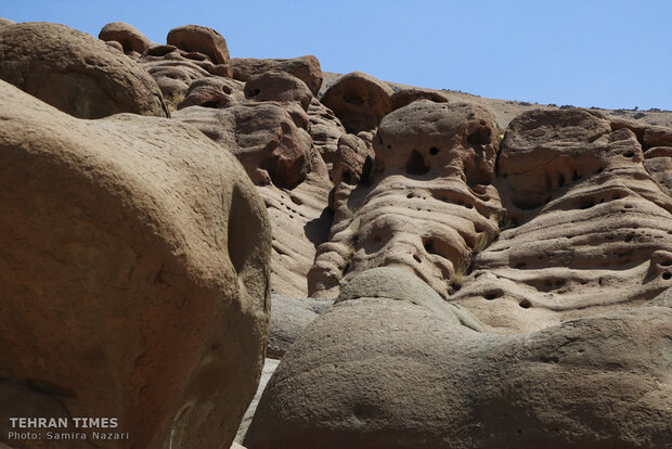 Discover bizarre landscape most like horror, science fiction movies near Tehran!