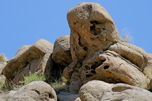 Discover bizarre landscape most like horror, science fiction movies near Tehran!
