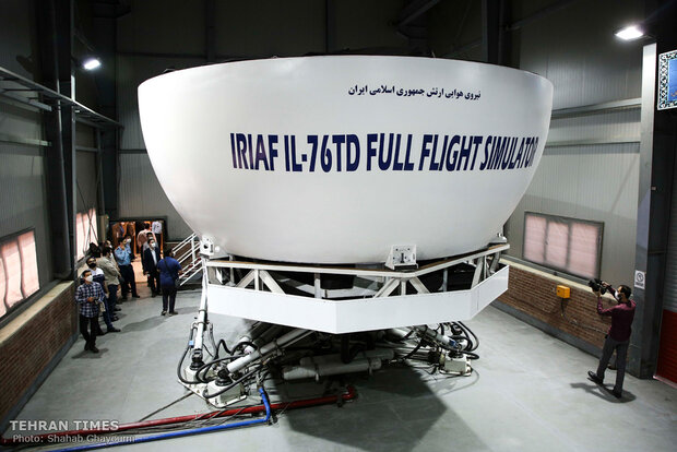 Iran unveils domestic simulator system for Russian Ilyushin Il-76