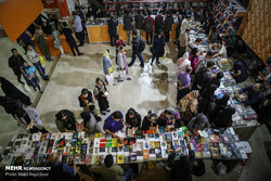 People visit the 32nd Tehran International Book Fair at the Imam Khomeini Mosalla on April 28, 2019. (Mehr/Majid Asgaripur) 