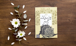 A copy of the Persian version of Nader Ebrahimi’s book “Forty Letters to My Wife” 