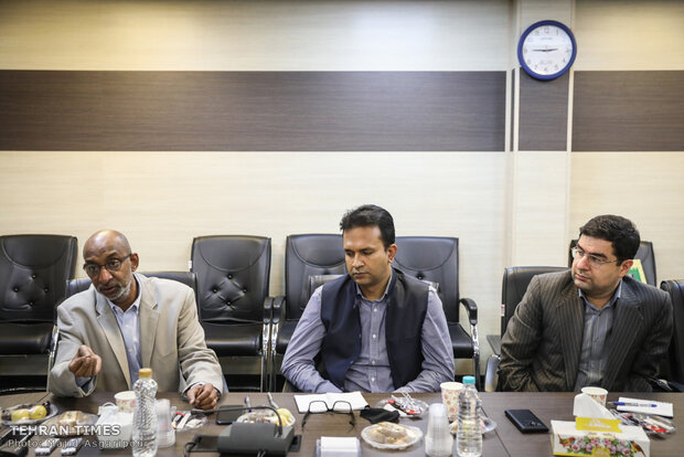 Indian envoy conducts exclusive interview during visit to Tehran Times