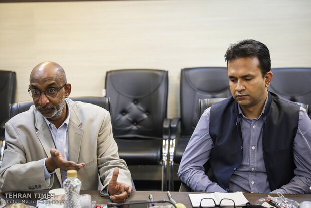Indian envoy conducts exclusive interview during visit to Tehran Times