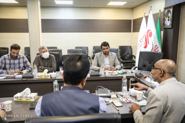 Indian envoy conducts exclusive interview during visit to Tehran Times