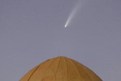 Comet 'Neowise' shines over Iranian sky