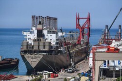 The powership Raif Bey docks in a shipyard in Yalova’s Altinova district, Turkey, June 16, 2020. Turkey plans to send the floating generators to supply power to western Libya.  (Photo: AFP)