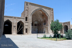 Very quiet and deserted but beautiful: the 12th-century Jameh Mosque of Saveh
