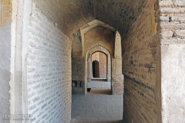 Very quiet and deserted but beautiful: the 12th-century Jameh Mosque of Saveh