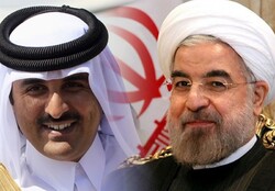 Rouhani, Qatari emir