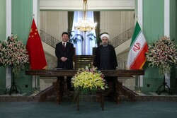 Hassan Rouhani- Xi Jinping