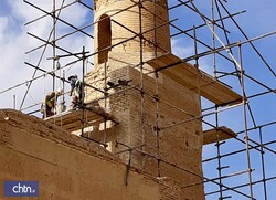 Restoration of Nezamieh minarets complete by 75 percent