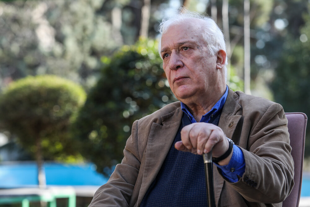 Filmmaker Khosro Sinai in an undated photo. (ISNA/Hadi Zand)