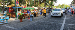 A view of Si-e Tir St. in downtown Tehran, which is now an “Accessible Tourism Destination” based on recommendations and guidelines formulated by the World Tourism Organization.