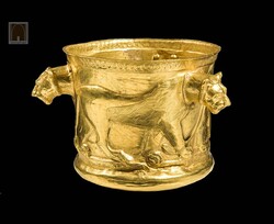 Masterpieces of Persian art at National Museum of Iran: Kelardasht Golden Cup