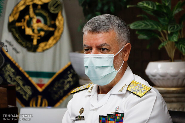 Navy Chief sits down with Tehran Times for exclusive interview