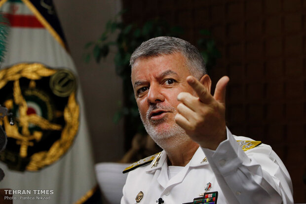 Navy Chief sits down with Tehran Times for exclusive interview