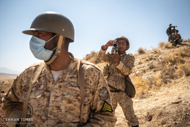 Army holds military exercise in Fars province