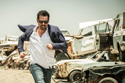 Shahab Hosseini acts in a scene from “Labyrinth” directed by Amir-Hossein Torabi.