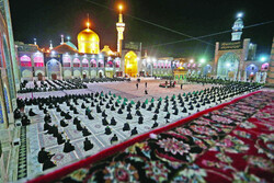 Mourners hold "Khotbeh Khani" ritual in Mashhad