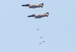 Last stage of air drills in central Iran
