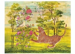 * Ladan Borujerdi is showcasing her latest collection of paintings “Observant” in an exhibition at Homa Gallery.