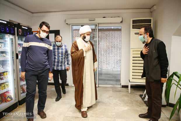 Islamic Ideology Dissemination Organization’s chief visits Tehran Times