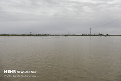 River flood swamps Sassanid-era dam in southwest Iran