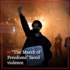 "The March of Freedoms" faced violence