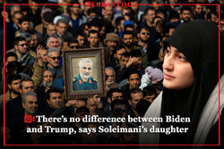 There's no difference between Biden and Trump, say's Soleimani's daughter