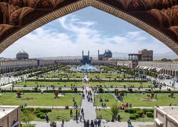 A view of the UNESCO-registered Imam Square in Isfahan