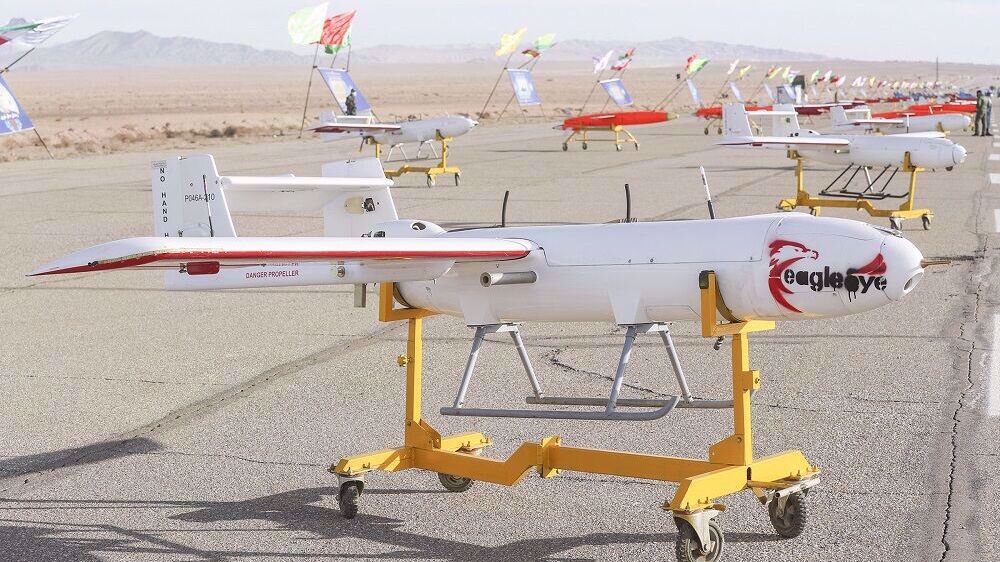 Large best sale military drone