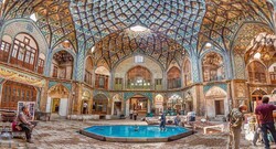 historic bazaar of Kashan