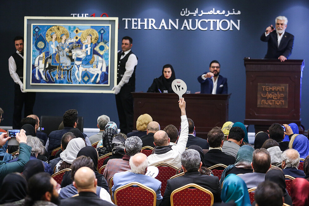Art exclusively dealers' benefit at auctions - Tehran Times