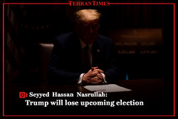 Seyyed Hassan Nasrullah: Trump will lose upcoming election