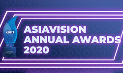 A poster for the Asiavision Annual Awards 2020.