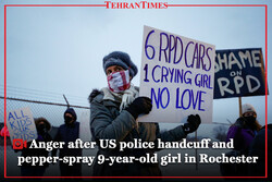 Anger after U.S. police handcuff and pepper-spray 9-year-old girl in Rochester