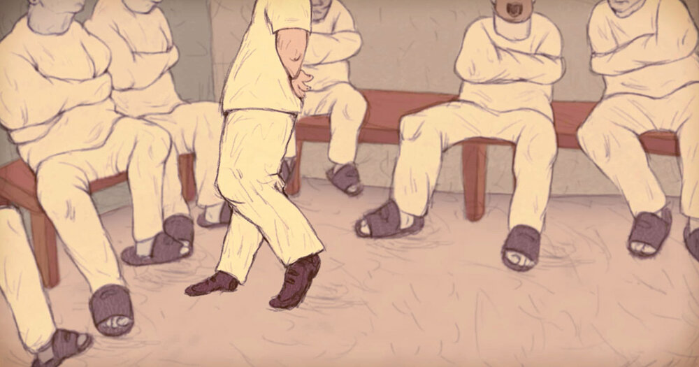 A scene from “Gray Body” by Iranian director Samaneh Shojaei.
