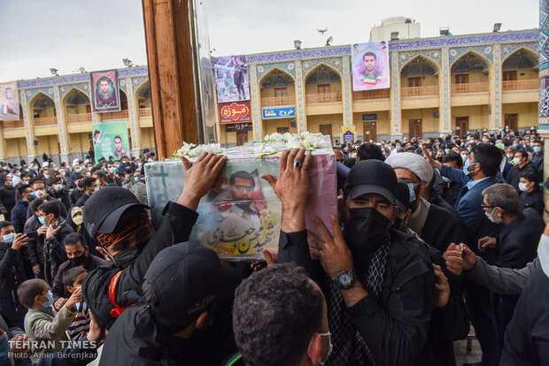 Mohsen Jafari, martyr of order and security, laid to rest