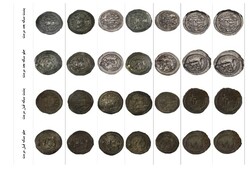 Sassanid coins cleaned, restored in lab southeast Iran
