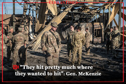 "They hit pretty much where they wanted to hit" : Gen. McKenzie