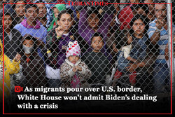 As migrants pour over U.S. border, White House won't admit Biden's dealing with a crisis